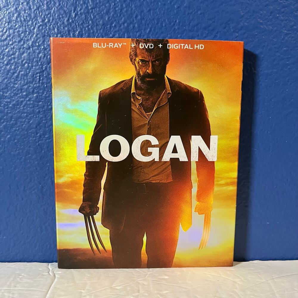 Logan Wolverine (Blu-ray, DVD) w/ SlipCover Noir Black & White Cut Edition